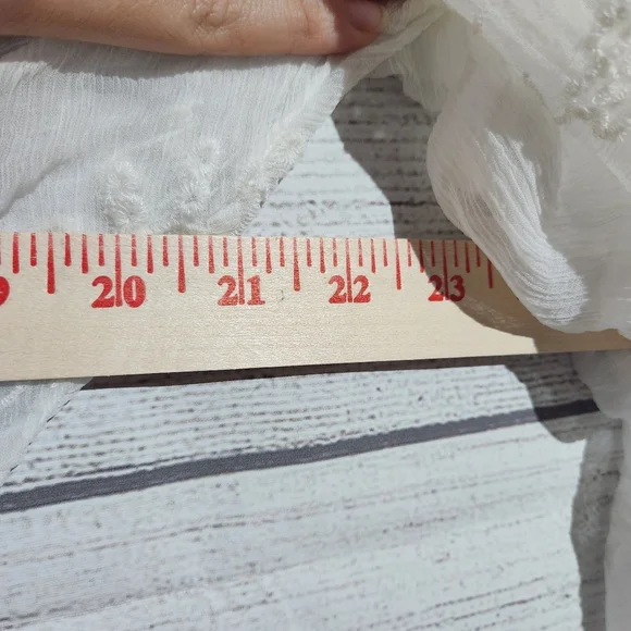 Free People White Lace Women's Top, Size XS - Picture 8 of 9